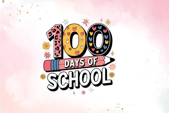 HAPPY 100 DAYS of SCHOOL SUBLIMATION PN