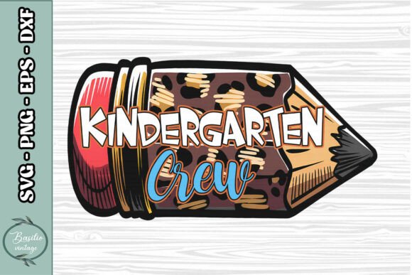 Kindergarten Crew School PNG Graphics